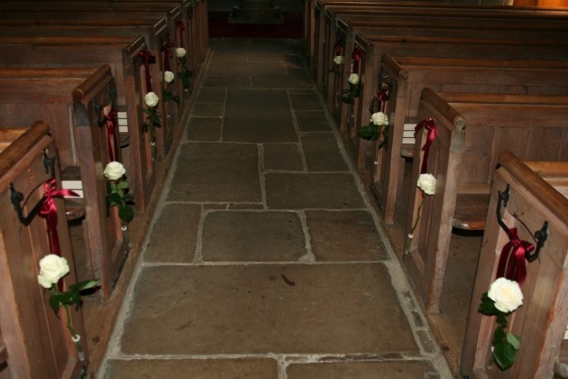 Entrance Pew Ends Isle Ends Window ledges Alter and Chancel Pulpit 